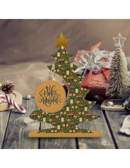 874006-MLA47979108607_102021,Arbolitos De Navidad - Madera - Diseños Clasicos - Papa Noel