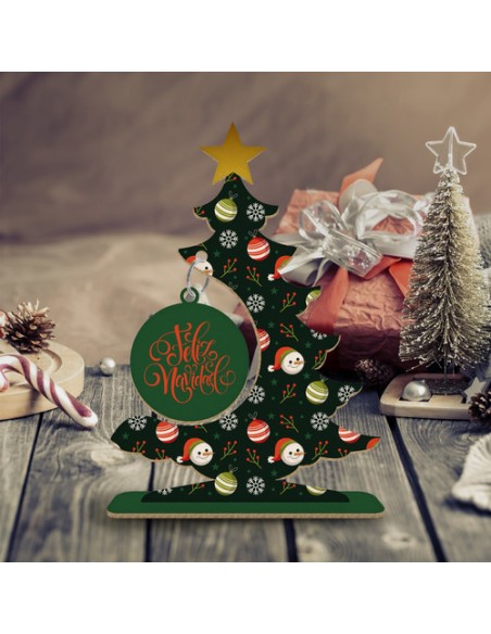 828182-MLA47979194133_102021,Arbolitos De Navidad - Madera - Diseños Clasicos - Papa Noel
