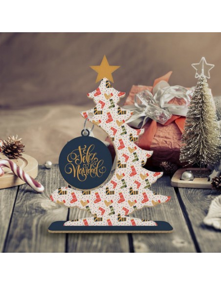 978635-MLA47979146336_102021,Arbolitos De Navidad - Madera - Diseños Clasicos - Papa Noel