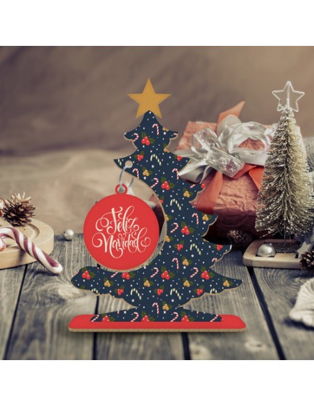839097-MLA47979159268_102021,Arbolitos De Navidad - Madera - Diseños Clasicos - Papa Noel