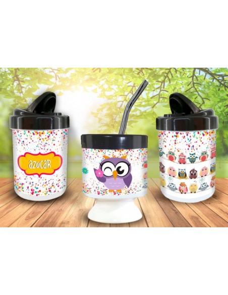 873889-MLA48009249726_102021,Set De Mate,mate,bombilla, Erbero,azucarero-frases Lindas