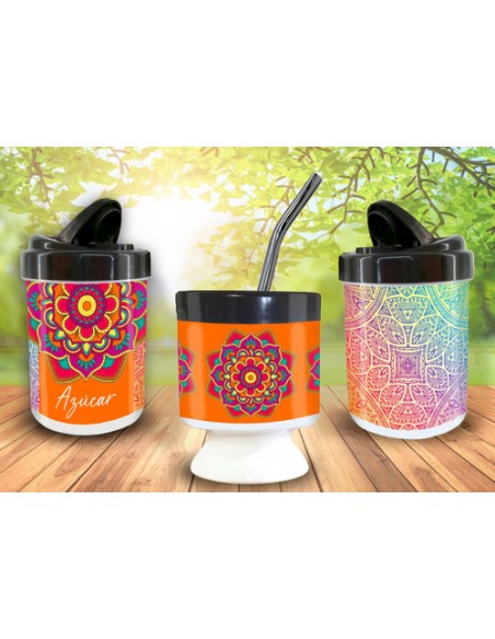 840866-MLA48009274575_102021,Set De Mate,mate,bombilla, Erbero,azucarero-frases Lindas