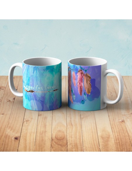 857460-MLA48062712307_102021,Taza Personalizada - Atrapasueños - Cerámica - Lindas