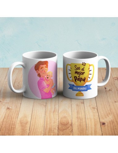 753584-MLA48040965973_102021,Taza Personalizada - Día Del Padre - Dibujos Especiales - Li