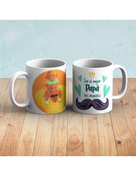 964038-MLA48040978913_102021,Taza Personalizada - Día Del Padre - Dibujos Especiales - Li