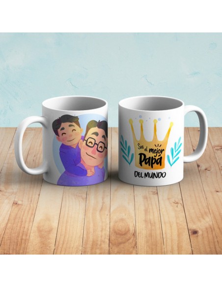 908962-MLA48040987900_102021,Taza Personalizada - Día Del Padre - Dibujos Especiales - Li