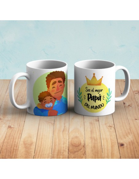 980275-MLA48041013803_102021,Taza Personalizada - Día Del Padre - Dibujos Especiales - Li