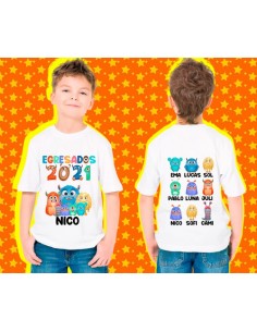 837313-MLA48022802800_102021,Super Combo Egresaditos - Remera - Mochila - Cartuchera Y Ta