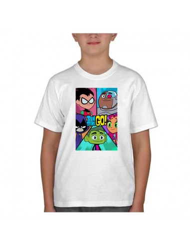 Remera niños - Jovenes titanes