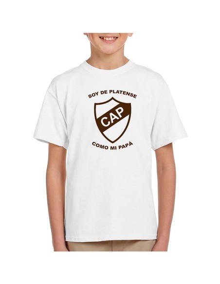 915056-MLA48925097106_012022,Remeras De Chicos - Platense - Como Mi Papá... Abuelo...