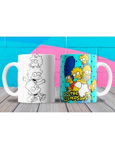 Taza para colorear 2