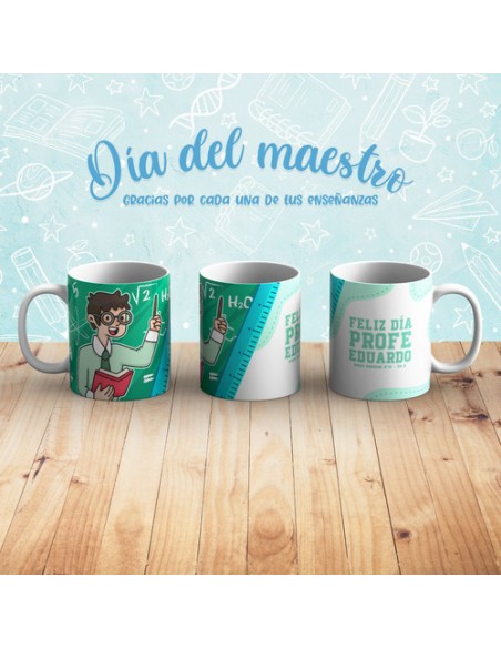 866854-MLA49717121330_042022,Taza Personalizada - Día Del Maestro - Profesor - Profe - Se