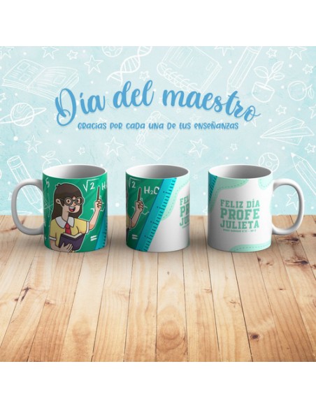 890225-MLA49717140186_042022,Taza Personalizada - Día Del Maestro - Profesor - Profe - Se