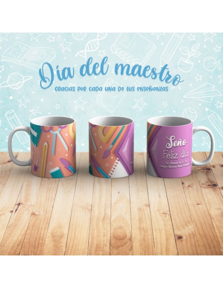 945844-MLA49717150133_042022,Taza Personalizada - Día Del Maestro - Profesor - Profe - Se