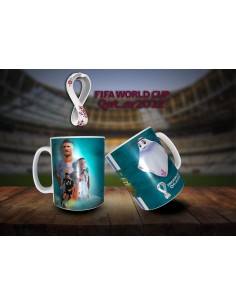 Taza mundial - Messi - Qatar 2