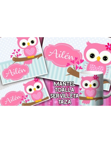 860352-MLA53877671037_022023,Set De Jardin - Buho - Toalla - Taza - Servilleta - Mantel