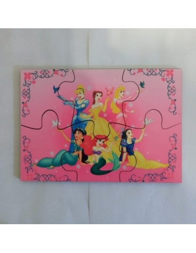 Rompecabezas 6 piezas - Princesas
