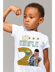 Remera Niños - Mi cumple... 2