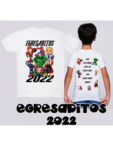Remera egresaditos - Avengers