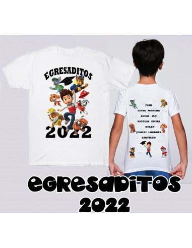 Remera Egresaditos - Paw Patrol