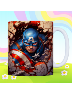 Taza infantil 3D - Capitan... 2