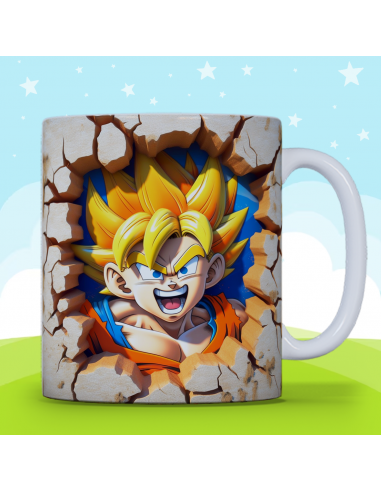 Taza infantil 3D - Dragon Ball Z