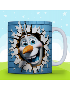 Taza Infantil 3D - Frozen