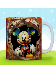 Taza Infantil 3D - Mickey