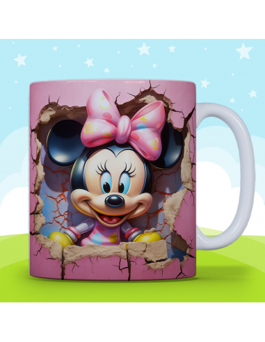 Taza Infantil 3D - Minnie