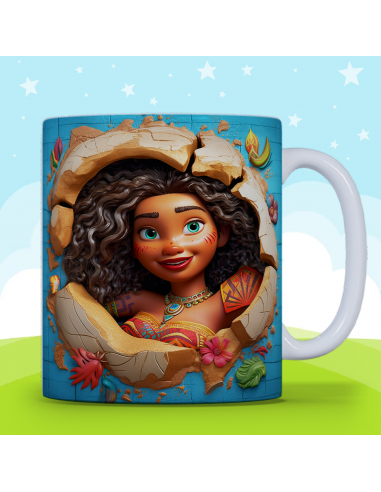 Taza infantil 3D - Moana