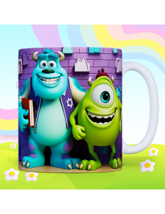 Taza infantil 3D - Monster Inc