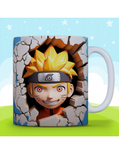 Taza infantil 3D - Naruto