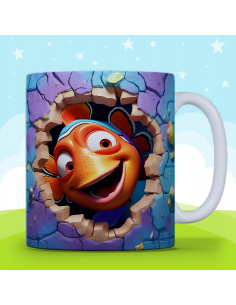 Taza infantil 3D - Buscando... 2