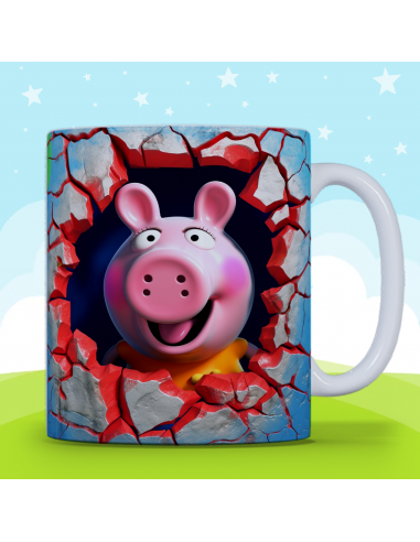 Taza infantil 3D - Peppa Pig