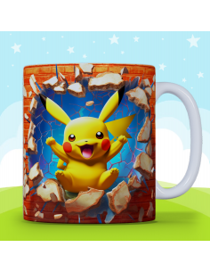Taza infantil 3D - Pikachu 2