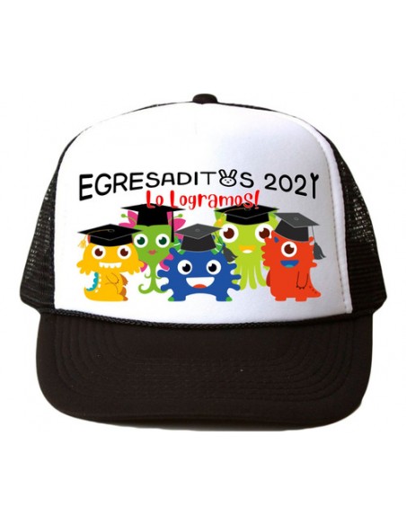 909359-MLA48231597425_112021,Gorros Trucker - Niños - Egresaditos - Pandemia -jardín 2021