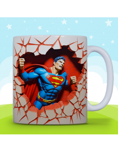 Taza infantil 3D - Superman