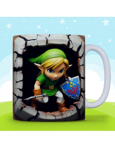 Taza infantil 3D - Zelda