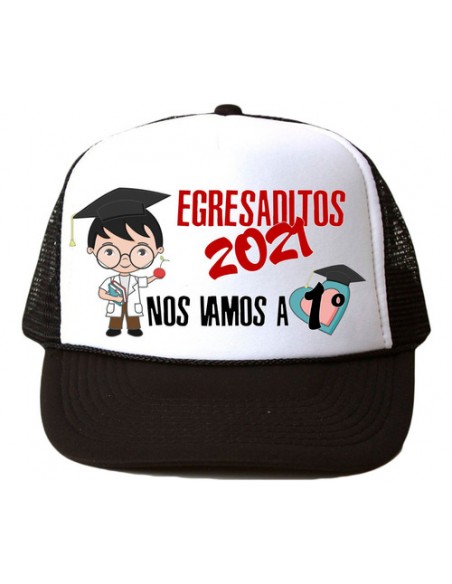 822981-MLA48231582558_112021,Gorros Trucker - Niños - Egresaditos - Pandemia -jardín 2021