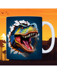 Taza infantil 3D - Dinosaurios