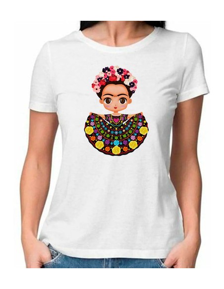810707-MLA49761673509_042022,Remeras Mujer - Frida Kahlo - Diseño - Moda - Canchero
