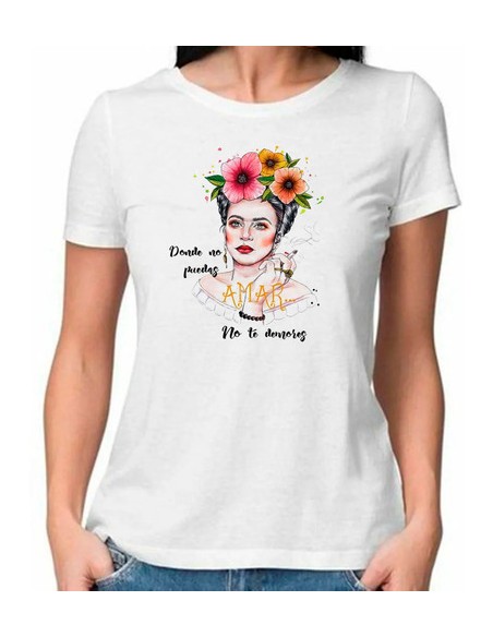972672-MLA49761562962_042022,Remeras Mujer - Frida Kahlo - Diseño - Moda - Canchero