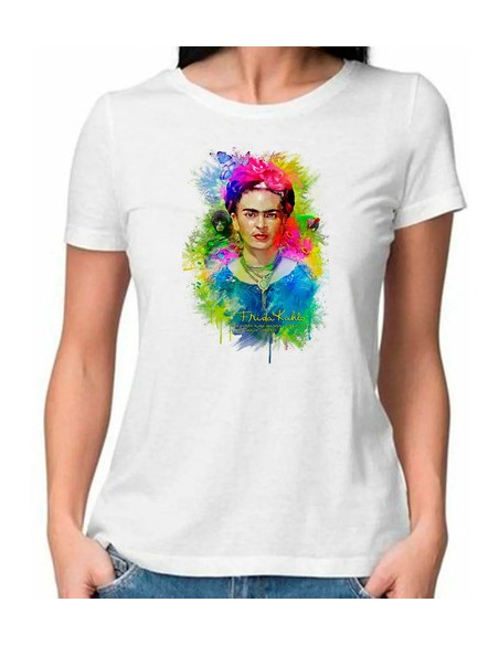 784208-MLA49761739136_042022,Remeras Mujer - Frida Kahlo - Diseño - Moda - Canchero