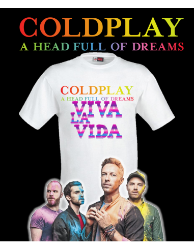 Remeras hombre - Coldplay