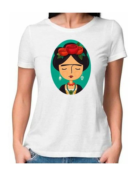 828584-MLA49761767094_042022,Remeras Mujer - Frida Kahlo - Diseño - Moda - Canchero