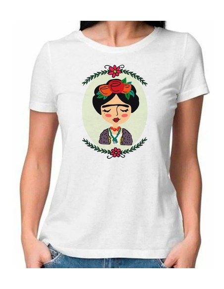 943057-MLA49761635782_042022,Remeras Mujer - Frida Kahlo - Diseño - Moda - Canchero