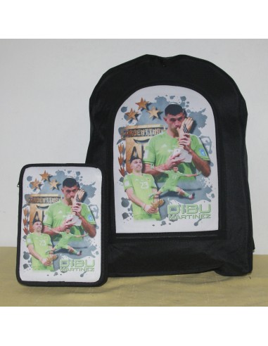 Combo Mochila + Cartuchera 2 pisos -...