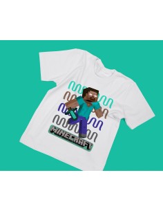 Remera niño - Minecraft