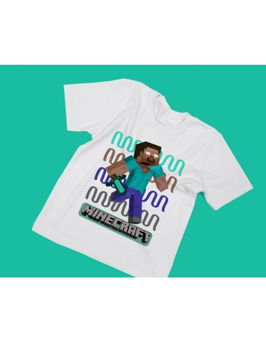 Remera niño - Minecraft