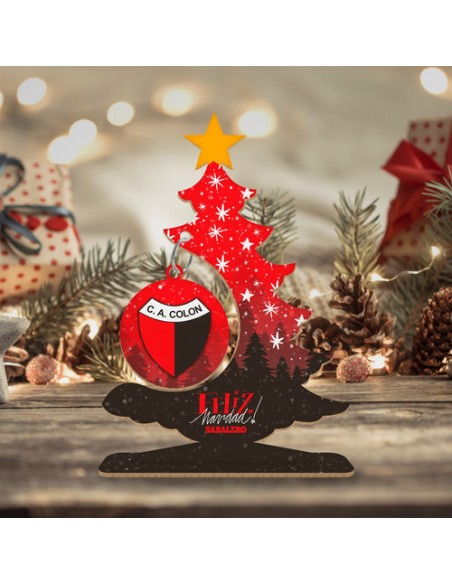 686888-MLA47978710665_102021,Arbolitos De Navidad - Madera - River - Boca -racing -futbol